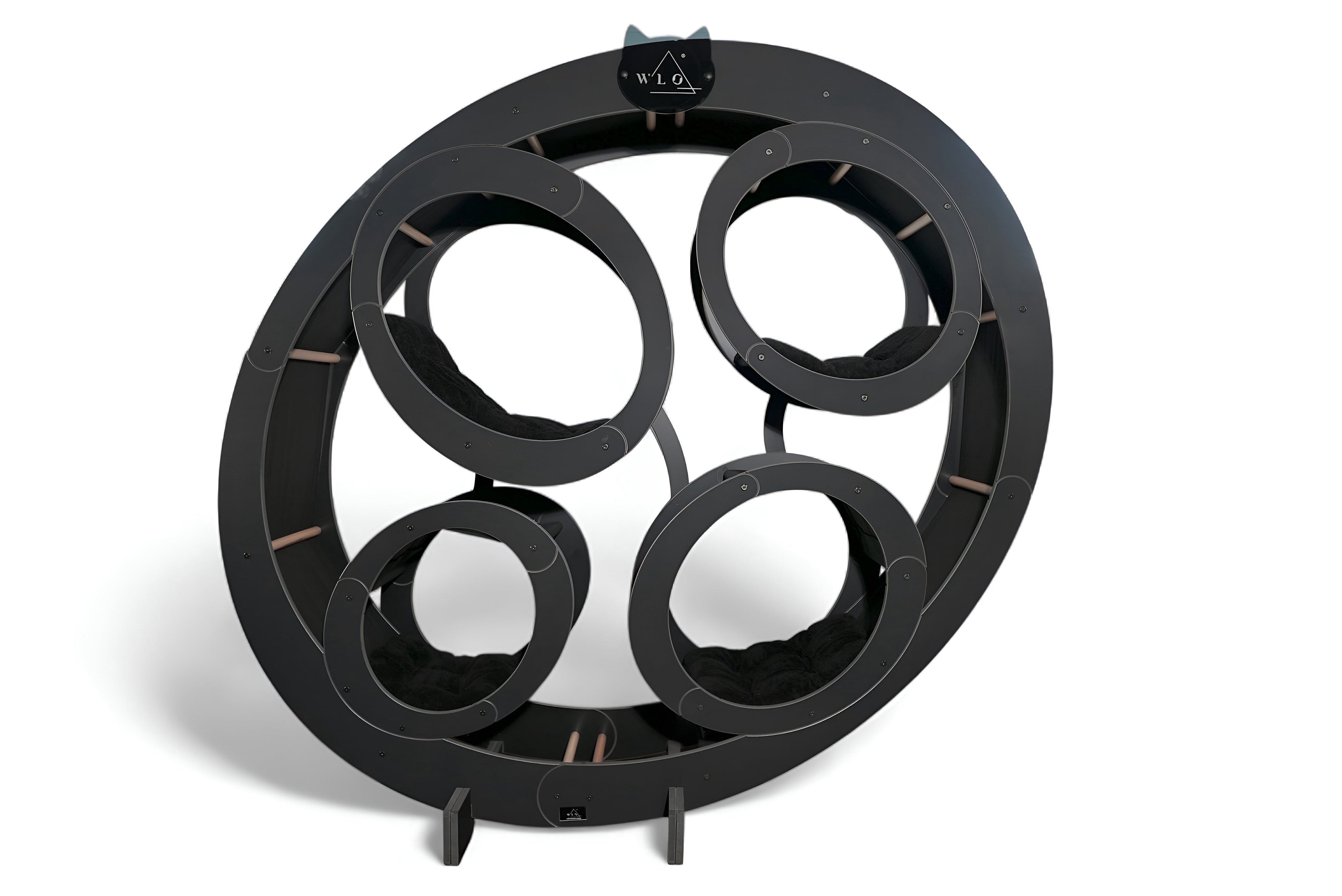 WLO Rounded Eco Friendly Luxury Compact Cat Station