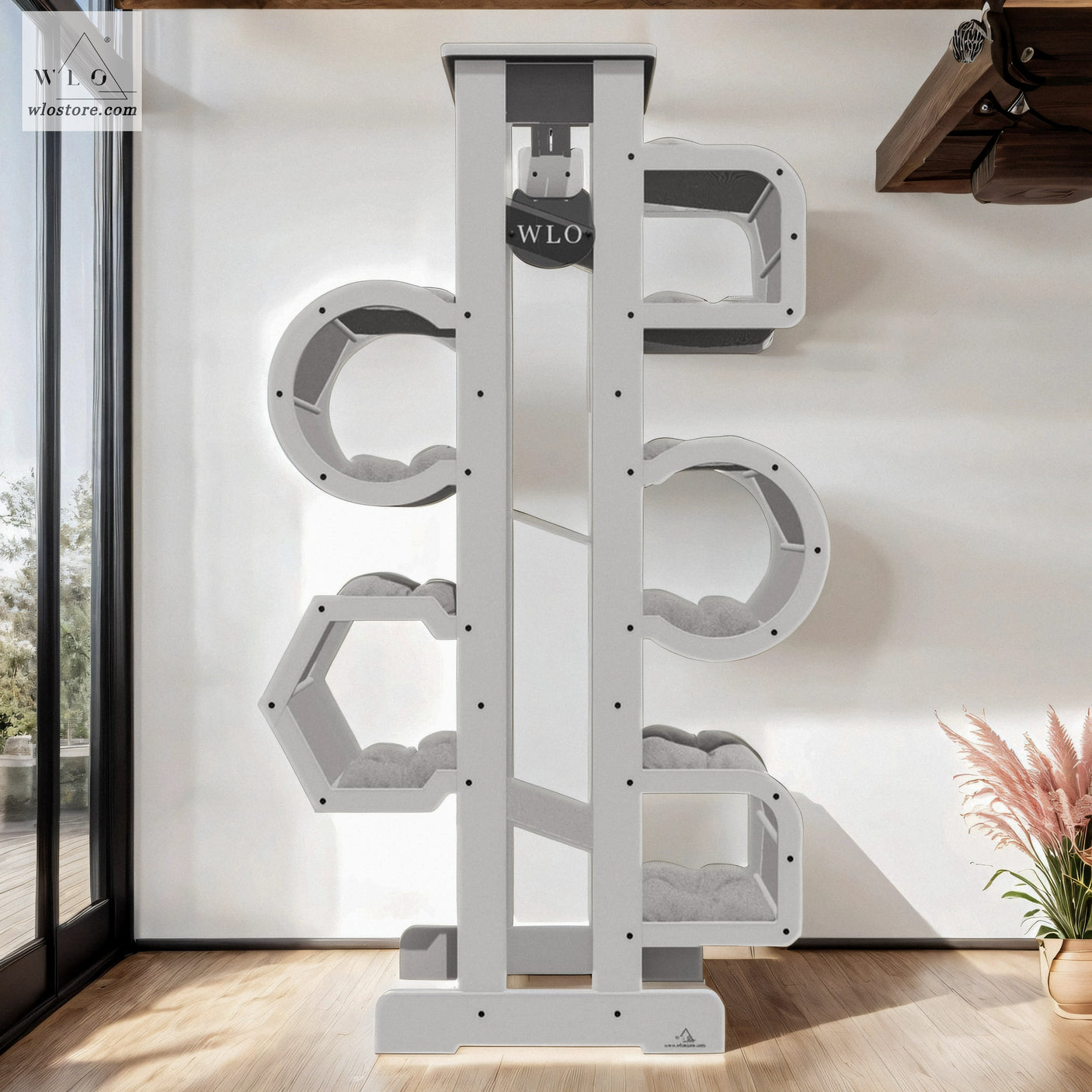 WLO® White Impera Modern Cat Tree