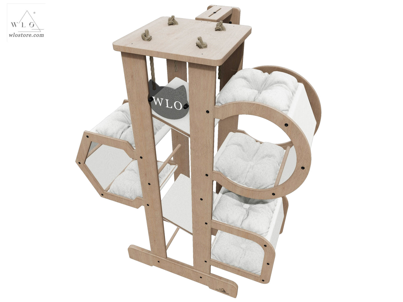 WLO® Natural Impera Modern Cat Tree