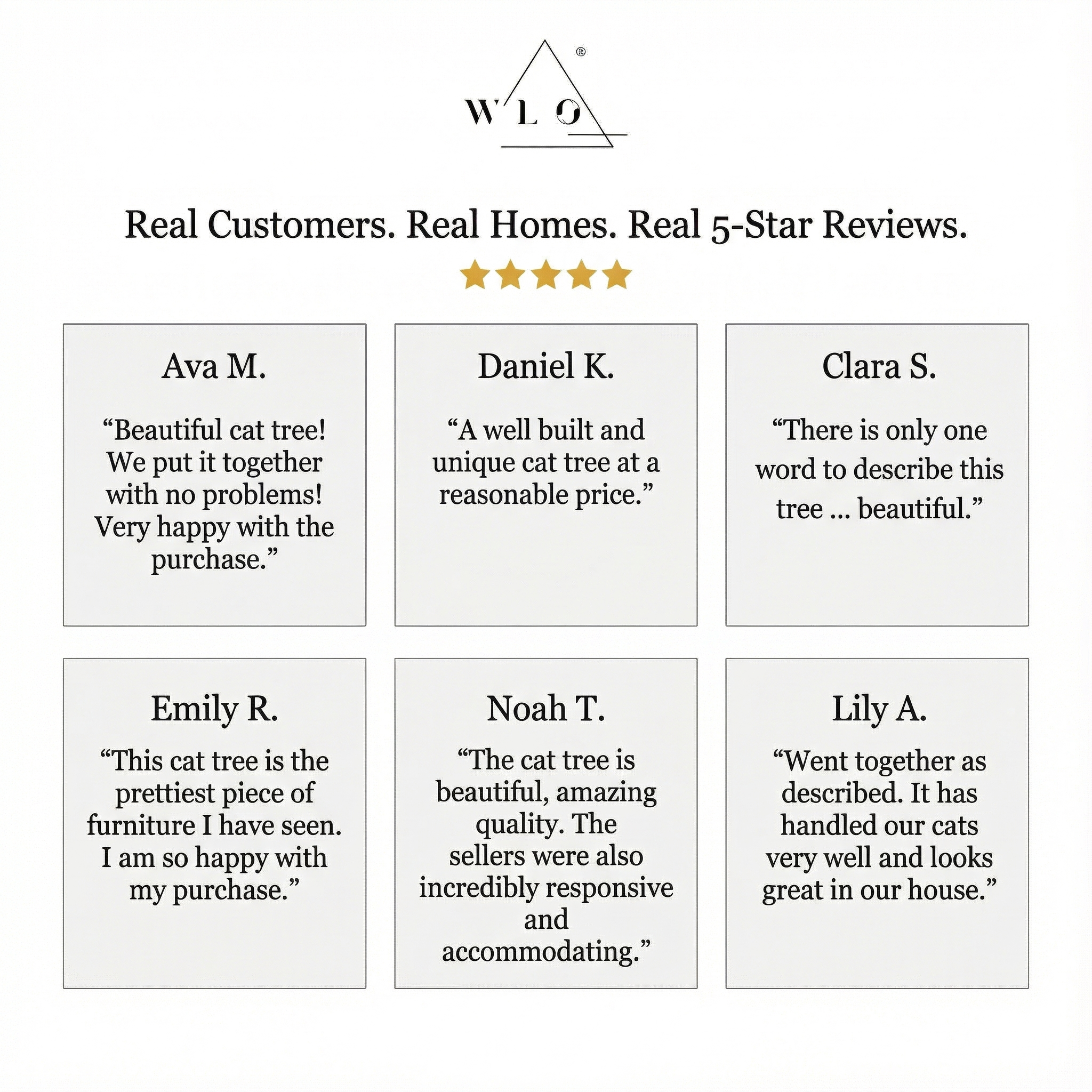 WLO® Natur-Eiche Skyline Katzenbaum | Moderner mehrstufiger Katzenturm für große Katzen