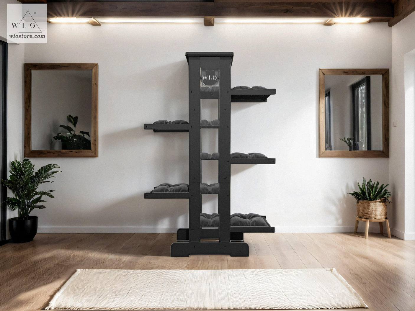 WLO® Black Empire Modern Cat Tree - WLO Store