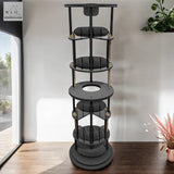 WLO® Black Ocean Gate Modern Cat Tree - WLO Store