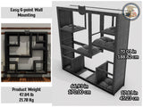 WLO® Black Square Compact Cat Shelf - WLO Store