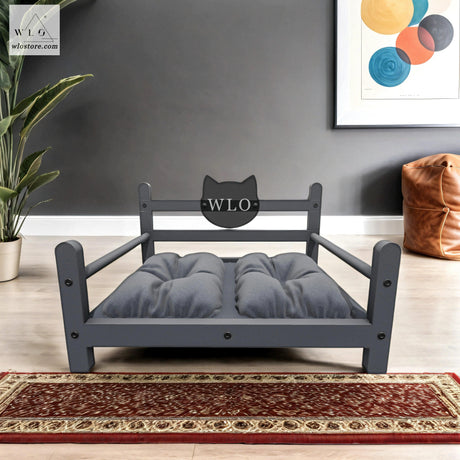WLO® Gray Basic Modern Cat Bed - WLO Store