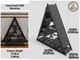 WLO® Gray Triangle Compact Cat Shelf - WLO Store