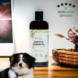 WLO® Happy & Cheerful Shampoo 13.5 oz - Organic Pet Grooming | 50% Off + Gift Wooden Holder + Free Next Day Shipping for 5 Items all Organic Pet Care Products - WLO Wood