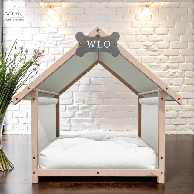 WLO® Natural Basic Plus Modern Dog House - WLO Store