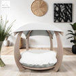 WLO® Natural Circular Modern Cat Bed - WLO Store