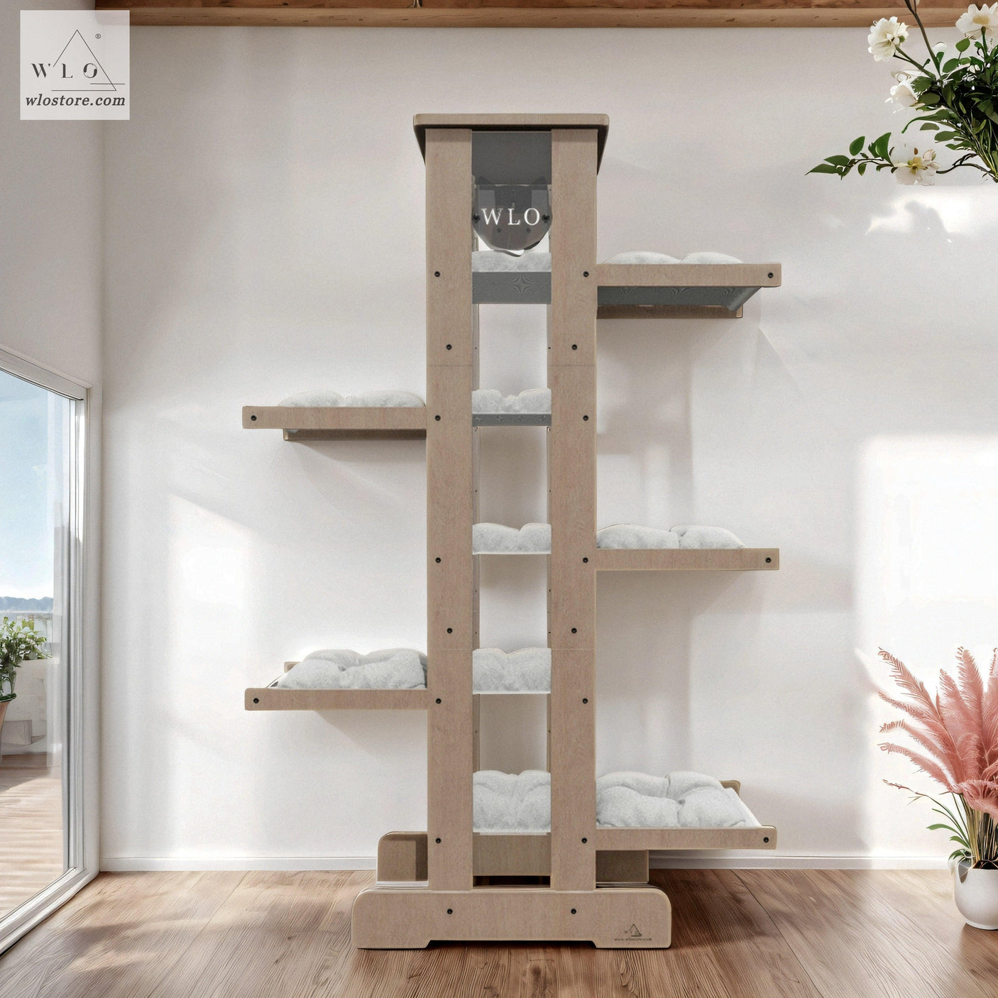 WLO® Natural Empire Modern Cat Tree - WLO Store