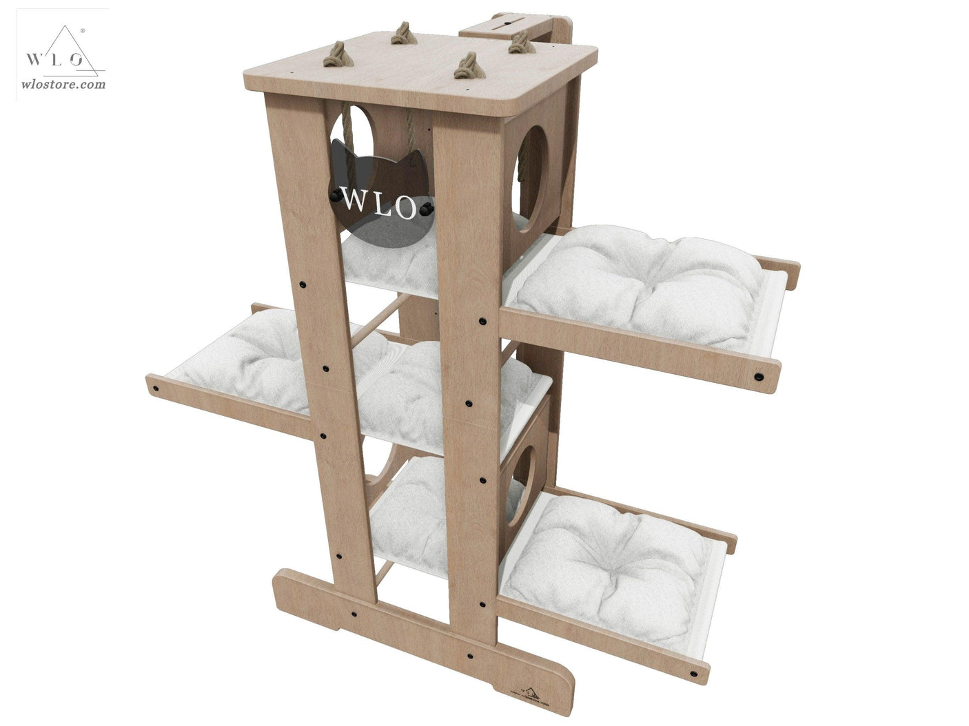 WLO® Natural Empire Modern Cat Tree - WLO Store