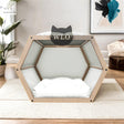 WLO® Natural Hexxon Modern Cat Bed - WLO Store