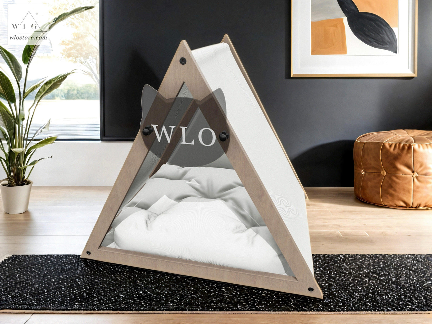 WLO® Natural Lakota Modern Cat Bed - WLO Store