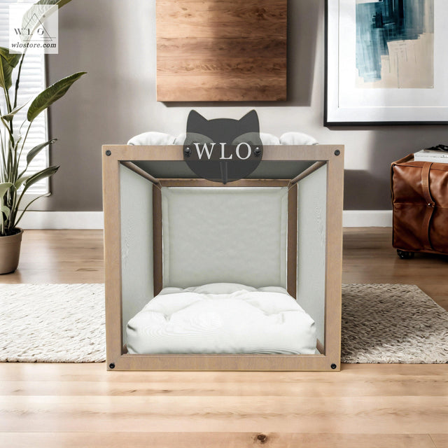 WLO® Natural Pueblo Modern Cat Bed - WLO Store