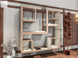 WLO® Natural Square Compact Cat Shelf - WLO Store