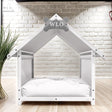 WLO® White Basic Plus Modern Dog House - WLO Store