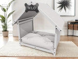 WLO® White Basic Plus Modern Dog House - WLO Store