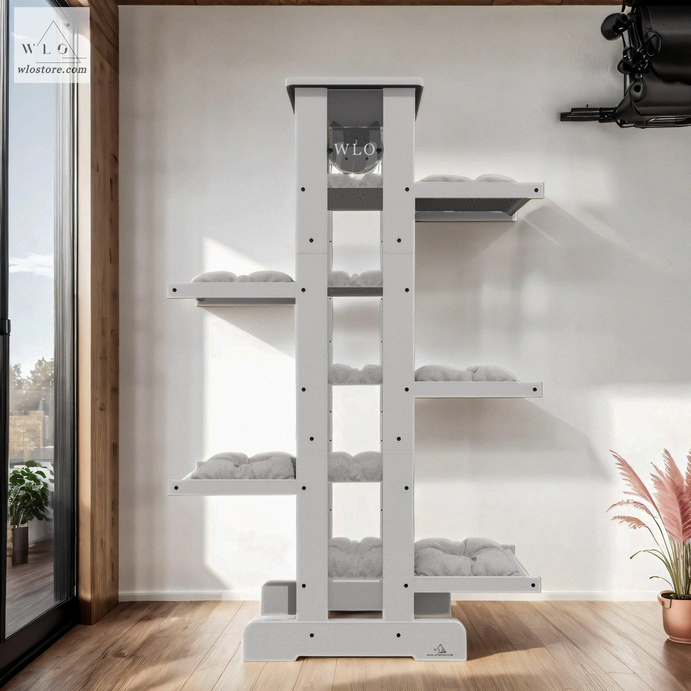 WLO® White Empire Modern Cat Tree - WLO Store