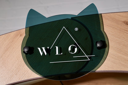 WLO Rounded Eco Friendly Luxury Compact Cat Station