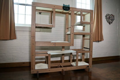 WLO Square Eco Friendly Luxury Compact Cat Station