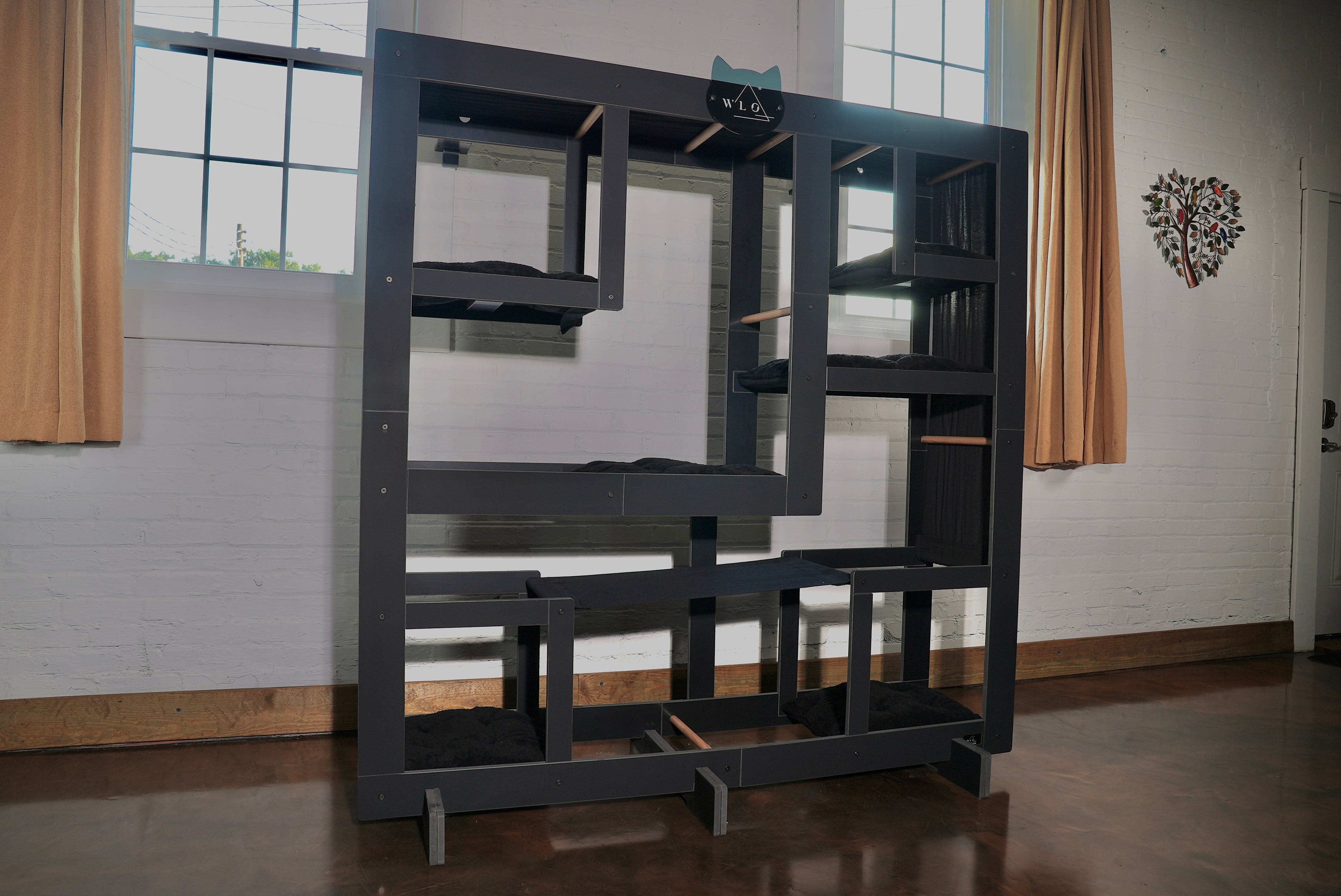 WLO Square Eco Friendly Luxury Compact Cat Station