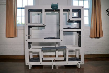 WLO Square Eco Friendly Luxury Compact Cat Station