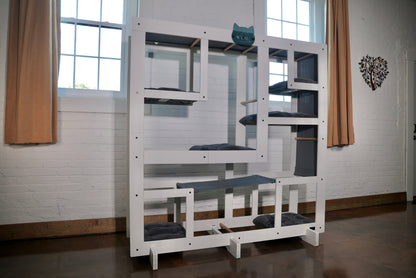 WLO Square Eco Friendly Luxury Compact Cat Station