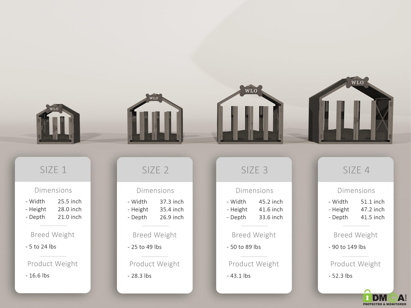 Replacements for Gabled Solid Houses - WLO Wood