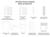 Replacements for Pueblo Solid Houses - WLO Wood
