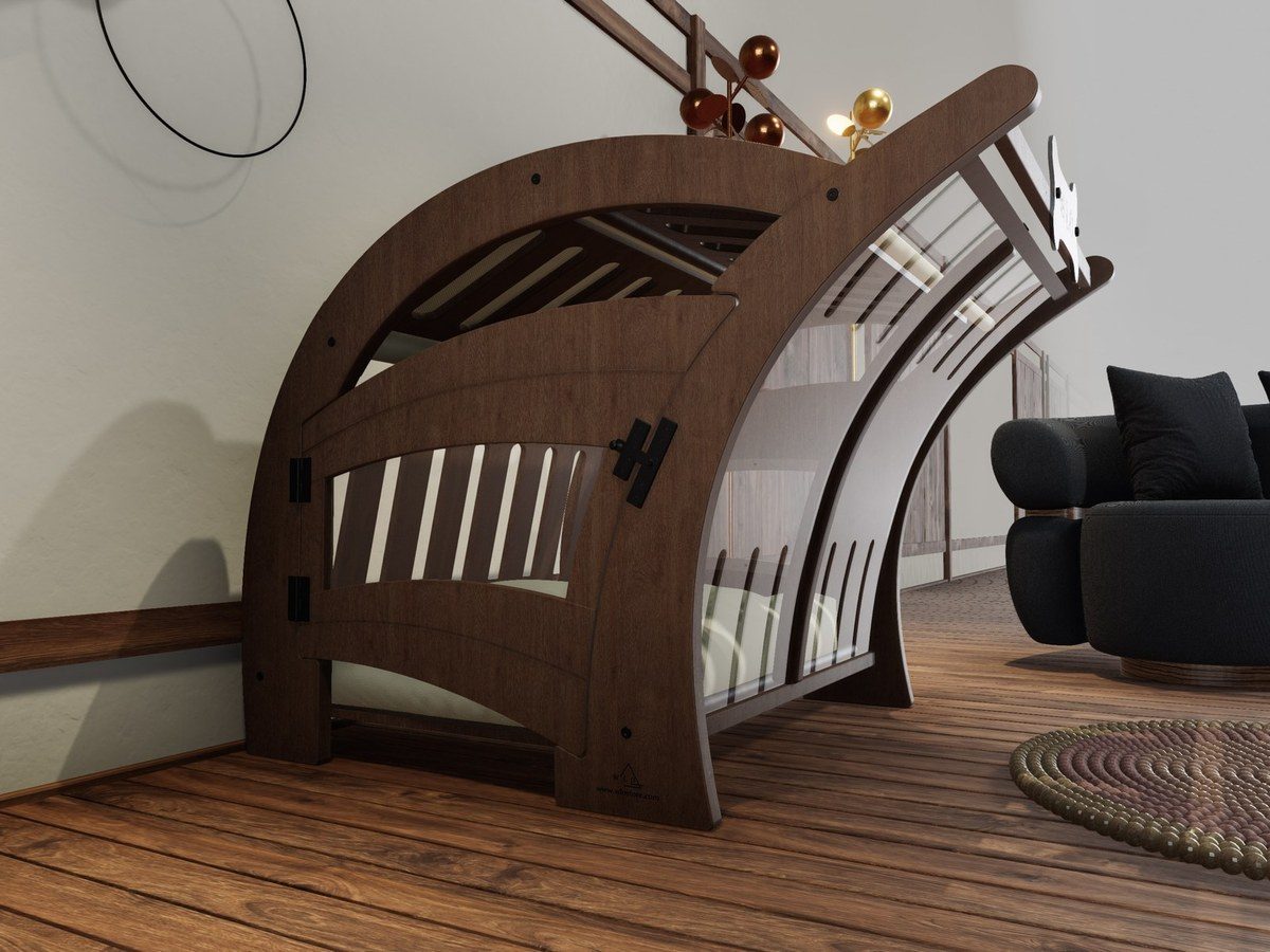 Simple Dog House Curved